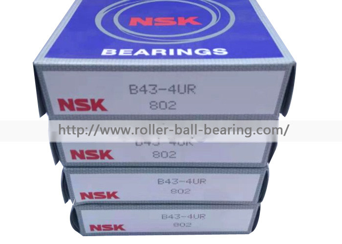 B43-4UR NSK السيارات تحمل B43-4UR محمل ذو كريات ذو تجويف عميق 43x87x19.5B43-4