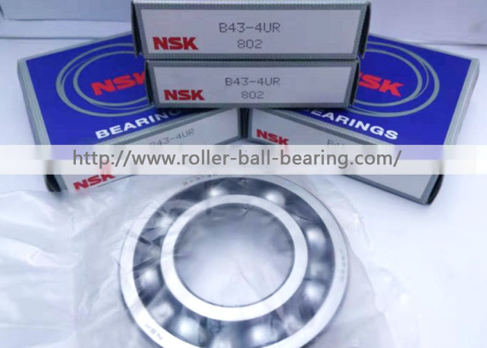 B43-4UR NSK السيارات تحمل B43-4UR محمل ذو كريات ذو تجويف عميق 43x87x19.5B43-4
