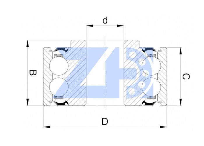 حفارة تحمل 205NTT-625 كروي حجم 52x27.6x15.9 حفارة تحمل
