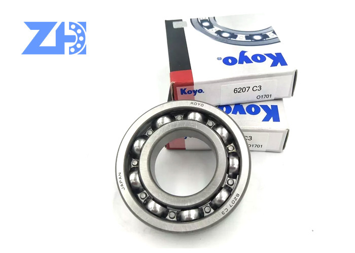 6207-2Z / C3 6207-2RS محمل ذو كريات ذو أخدود عميق 6207 تحمل كروي الأخدود