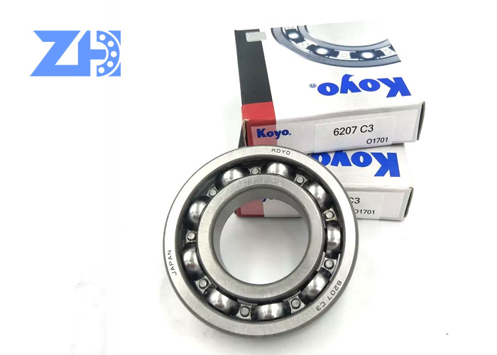 6207-2Z / C3 6207-2RS محمل ذو كريات ذو أخدود عميق 6207 تحمل كروي الأخدود