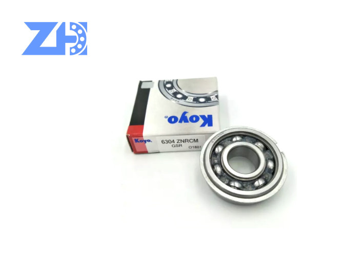 كروي 6304 NR ZNR C3 تحمل 6304NR 6304ZNR NR ZNR كرة ذات أخدود عميق