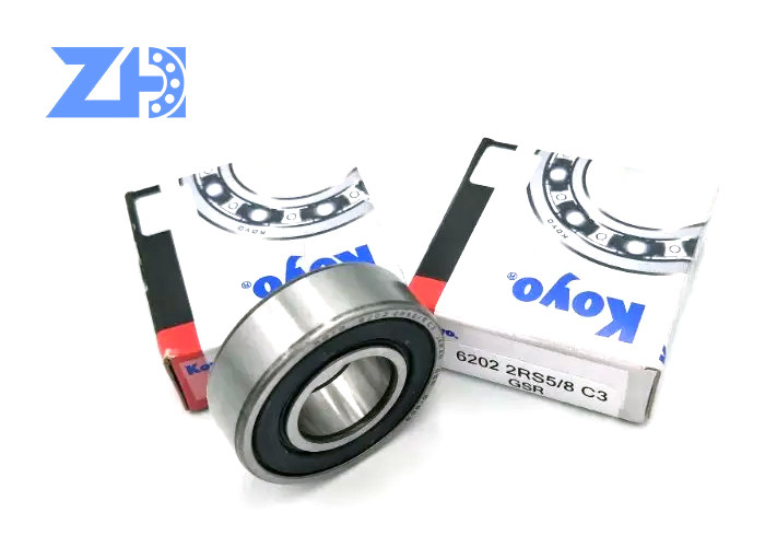 6202 12 2RS C3 محمل ذو كريات ذو أخدود عميق 6202122RSC3 مقاس 15x35x11 مم