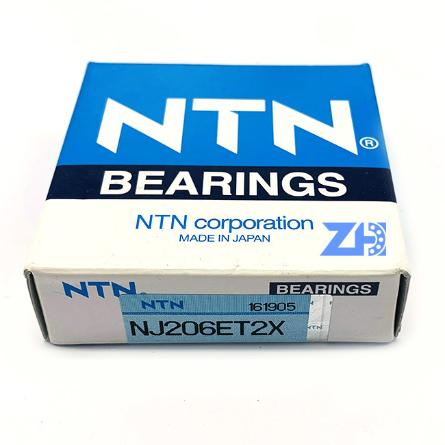الإنتاج المهني الكروم الصلب اسطوانة أسطواني NJ206ET2X 206ET2X NJ206X 30 * 62 * 16mm