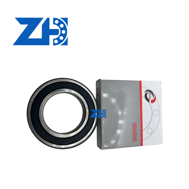6218-2RS محامل كرة 90mm x 160mm x 30mm محامل كرة حفرة عميقة مع دقة P0 / P6 / P5 / P4