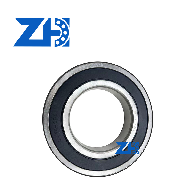 6218-2RS محامل كرة 90mm x 160mm x 30mm محامل كرة حفرة عميقة مع دقة P0 / P6 / P5 / P4