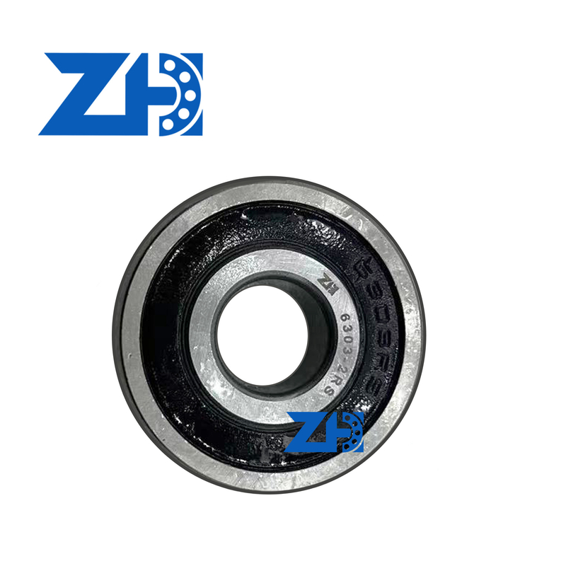 6303-2RS محامل كرة حفرة عميقة 17mm الداخلية X 47mm الخارجية X 14mm واسعة مع دقة P0 / P6 / P5 / P4