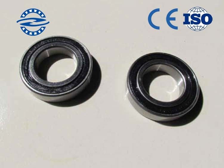 صف واحد الكرة الاخدود العميق 6017 2RS-2Z / الصلب قفص تحمل 85 * 130 * 22MM