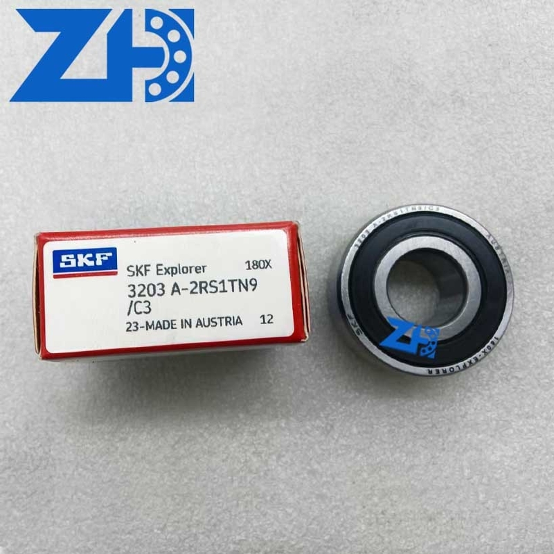 3203A-2RS1TN9/C3 محامل العجلات الأمامية للسيارات، محامل مضخة الزيت، محامل الضاغط، محامل المروحة