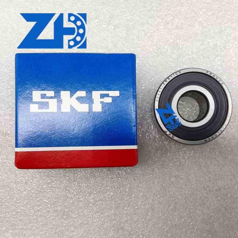 SKF 62201-2RS1/C3 احتكاك منخفض ومُحسّن للضوضاء والاهتزاز المنخفضين