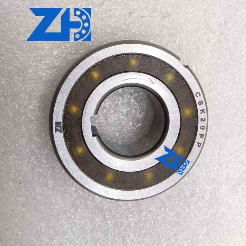 يمكن استخدام محامل CSK20PP أحادية الاتجاه في القوابض ذات السرعة الزائدة أو أجهزة النقل مثل أنظمة النقل، والغسالات، وجزّازات العشب، وآلات الطباعة، وآلات النسيج، وآلات الغذاء.