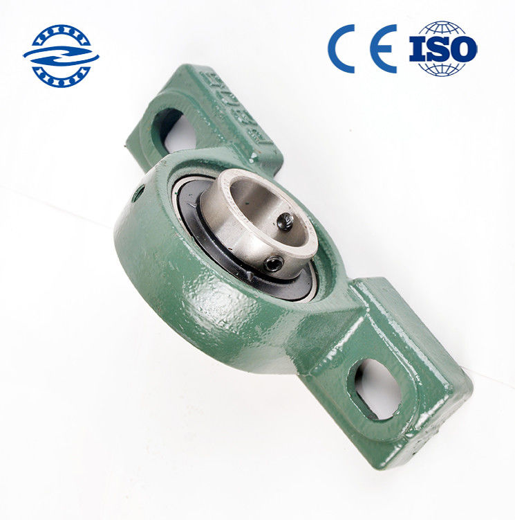 حياة طويلة UCP205 نوع e وسادة كتلة تحمل الإسكان P205 أخضر اللون 0.22kg