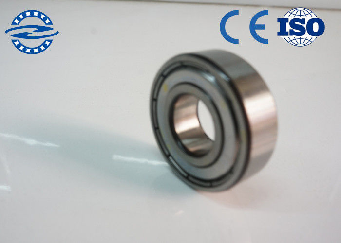 محمل كروي ذو أخدود عميق فولاذي مع 22mm O.D 608-Z Parallel Bore 8 * 22 * ​​7mm