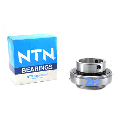 كروي خارجي شعاعي محمل كروي UC214 مقاس قياسي 70 * 125 * 29 مم قفص فولاذي صف واحد