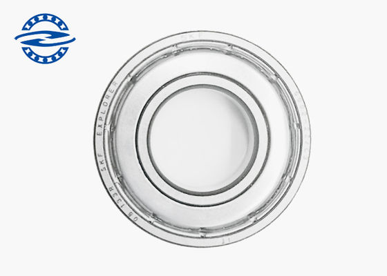 6002 ZZ كروي ذو أخدود عميق صف واحد للمحركات مقاس 15 * 32 * 9 مم